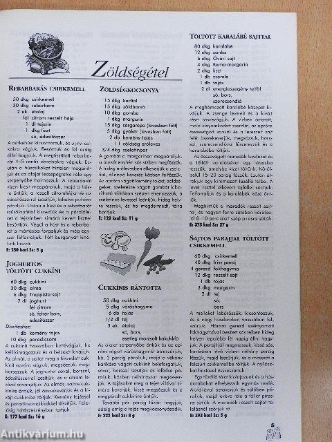 399 recept cukorbetegeknek, fogyókúrázóknak