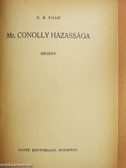 Mr. Conolly házassága
