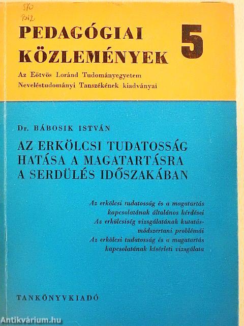 Az erkölcsi tudatosság hatása a magatartásra a serdülés időszakában