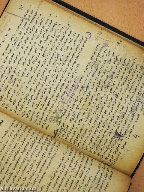 Szemelvények P. Cornelius Tacitus Műveiből