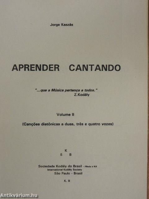 Aprender Cantando II.