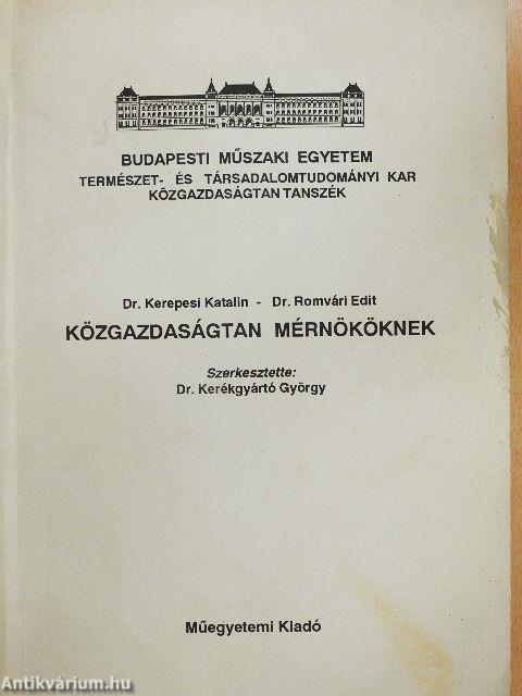 Közgazdaságtan mérnököknek