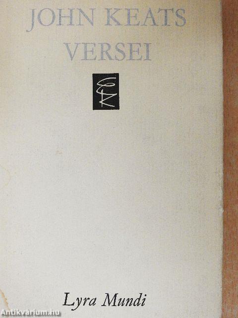 John Keats versei