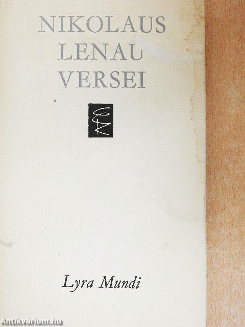 Nikolaus Lenau versei
