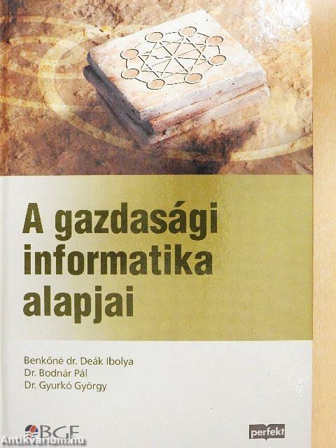 A gazdasági informatika alapjai