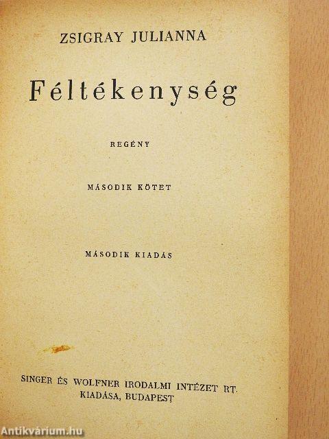 Féltékenység I-II.