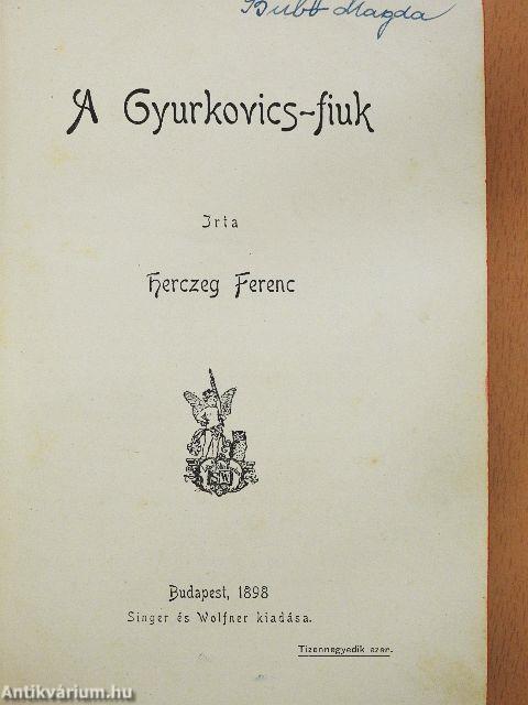 A Gyurkovics-fiuk