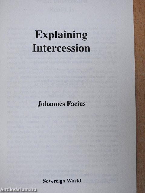 Explaining Intercession