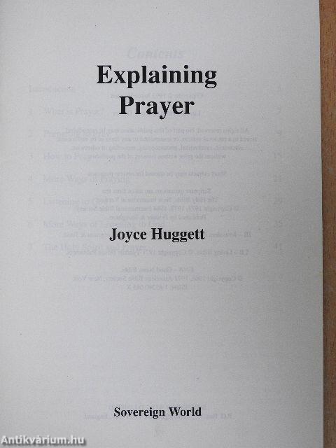 Explaining Prayer
