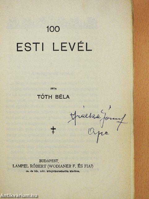 100 esti levél