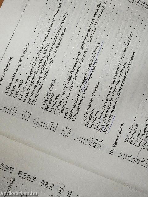 Iratminták és magyarázatok a polgári peres és nemperes eljárásokhoz