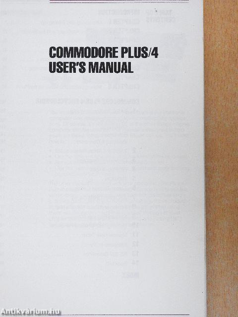 Commodore Plus/4