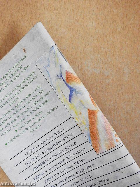 Daily Notes July to September 1991