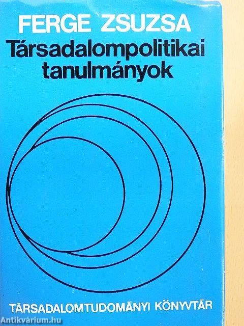 Társadalompolitikai tanulmányok