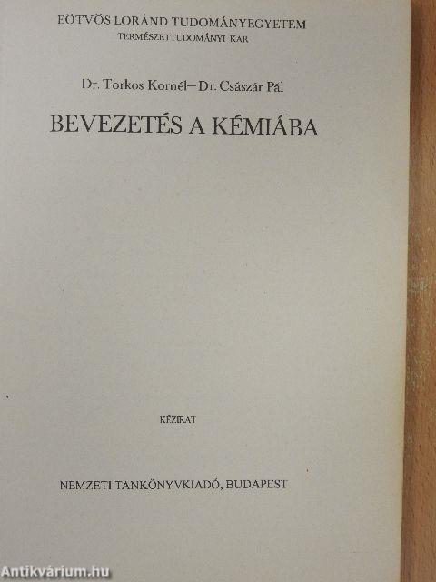 Bevezetés a kémiába