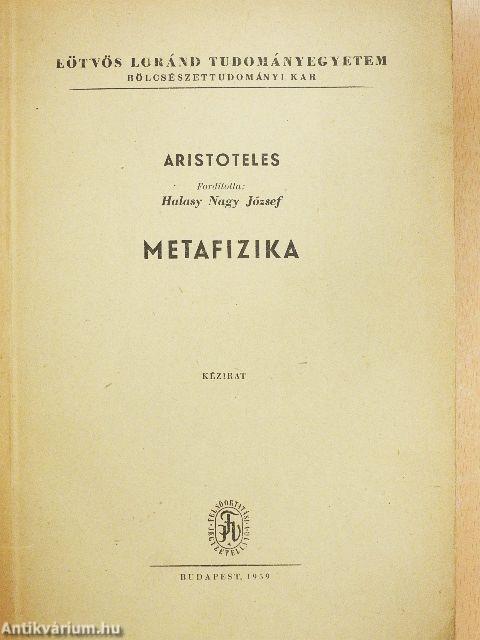 Metafizika