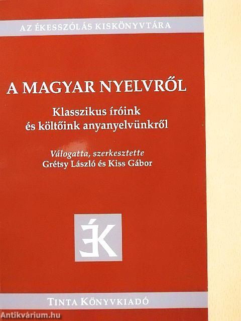 A magyar nyelvről