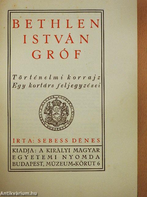 Bethlen István gróf