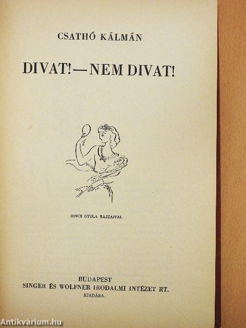 Divat! - Nem divat!