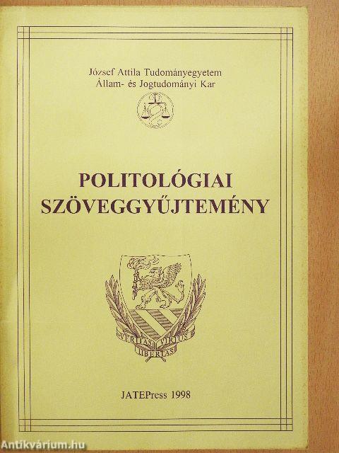 Politológiai szöveggyűjtemény