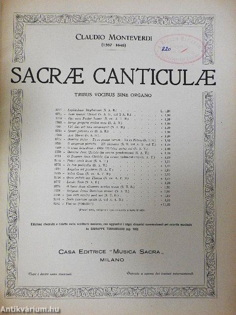 Sacrae Canticulae