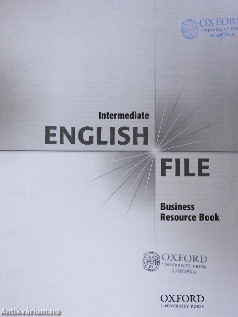 English File - Intermediate - Business Resource Book