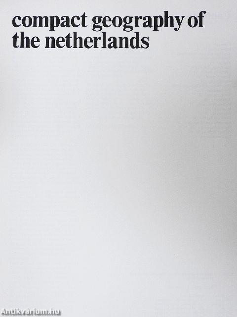 Compact Geography of the Netherlands