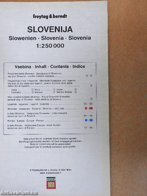 Slovenija - Avtoatlas