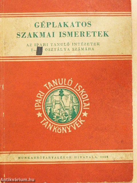 Géplakatos szakmai ismeretek