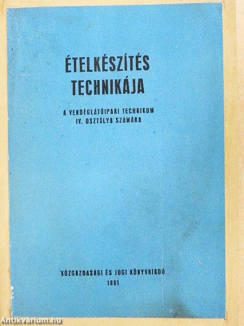 Ételkészítés technikája