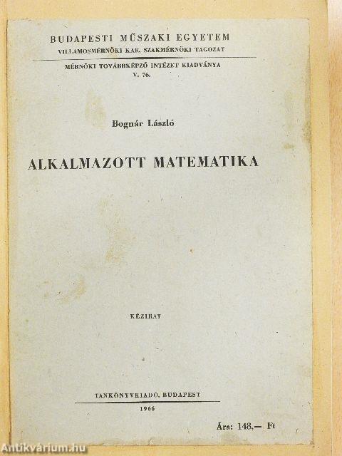 Alkalmazott matematika