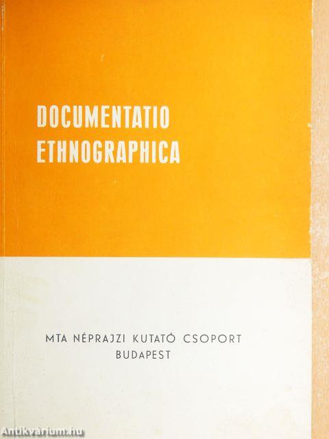 Documentatio Ethnographica 8.