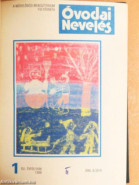 Óvodai nevelés 1988. január-december