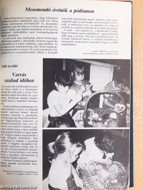Óvodai nevelés 1988. január-december