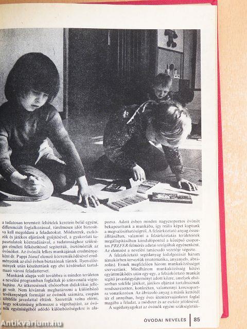 Óvodai nevelés 1987. január-december