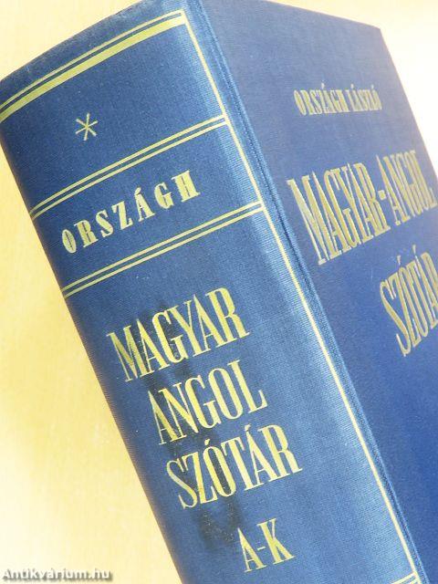 Magyar-angol szótár I-II.