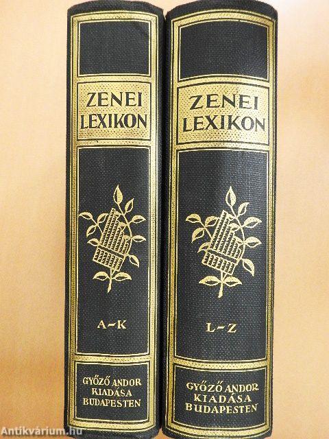 Zenei Lexikon I-II.