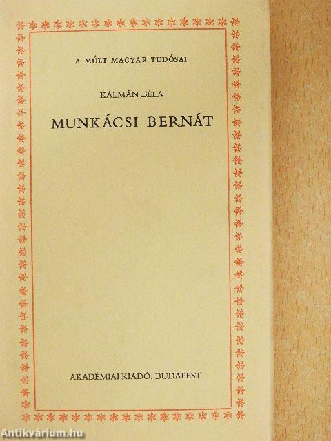 Munkácsi Bernát