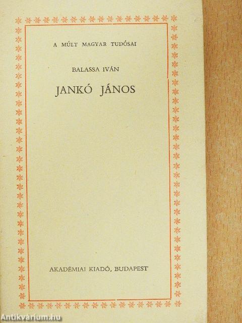 Jankó János