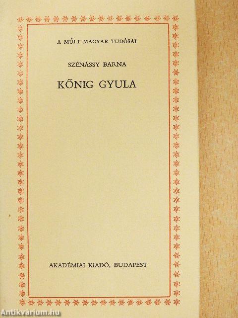 Kőnig Gyula