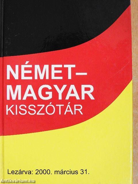Német-magyar kisszótár