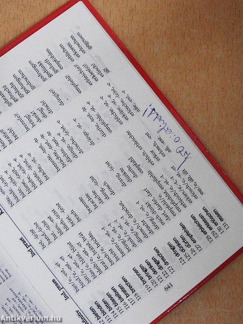 Német-magyar kisszótár