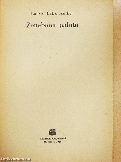 Zenebona palota