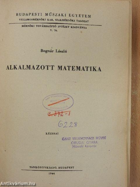 Alkalmazott matematika