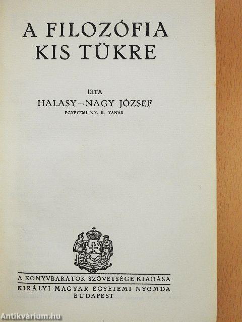 A filozófia kis tükre