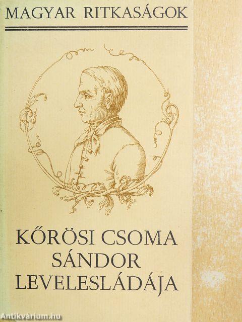 Kőrösi Csoma Sándor levelesládája