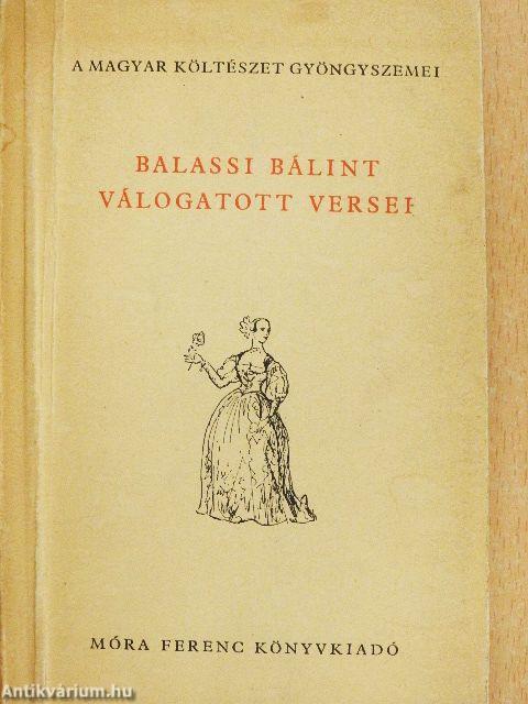Balassi Bálint válogatott versei