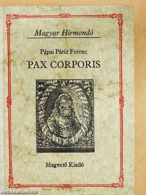 Pax Corporis