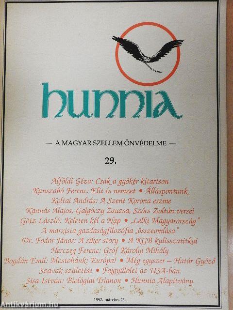 Hunnia 1992. március 25.