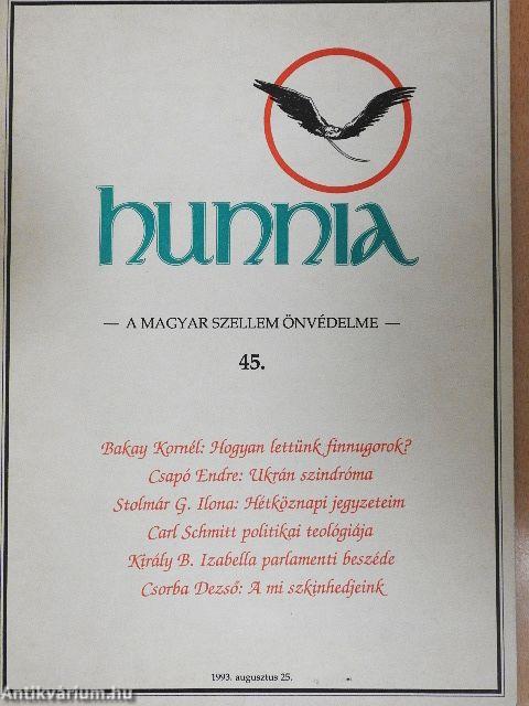 Hunnia 1993. augusztus 25.